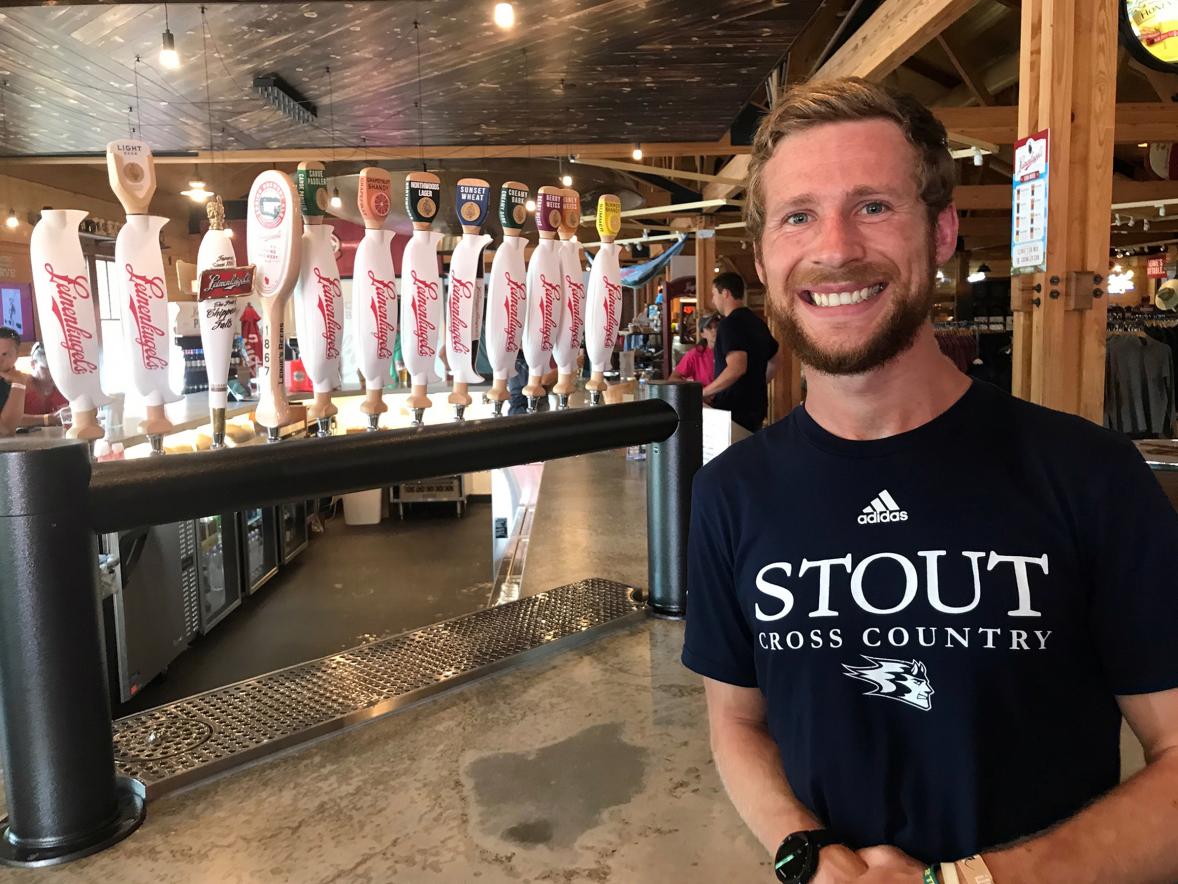 UW-Stout senior Mike Friedman, a food science and technology major, is interning this summer at Leinenkugel’s brewery in Chippewa Falls.