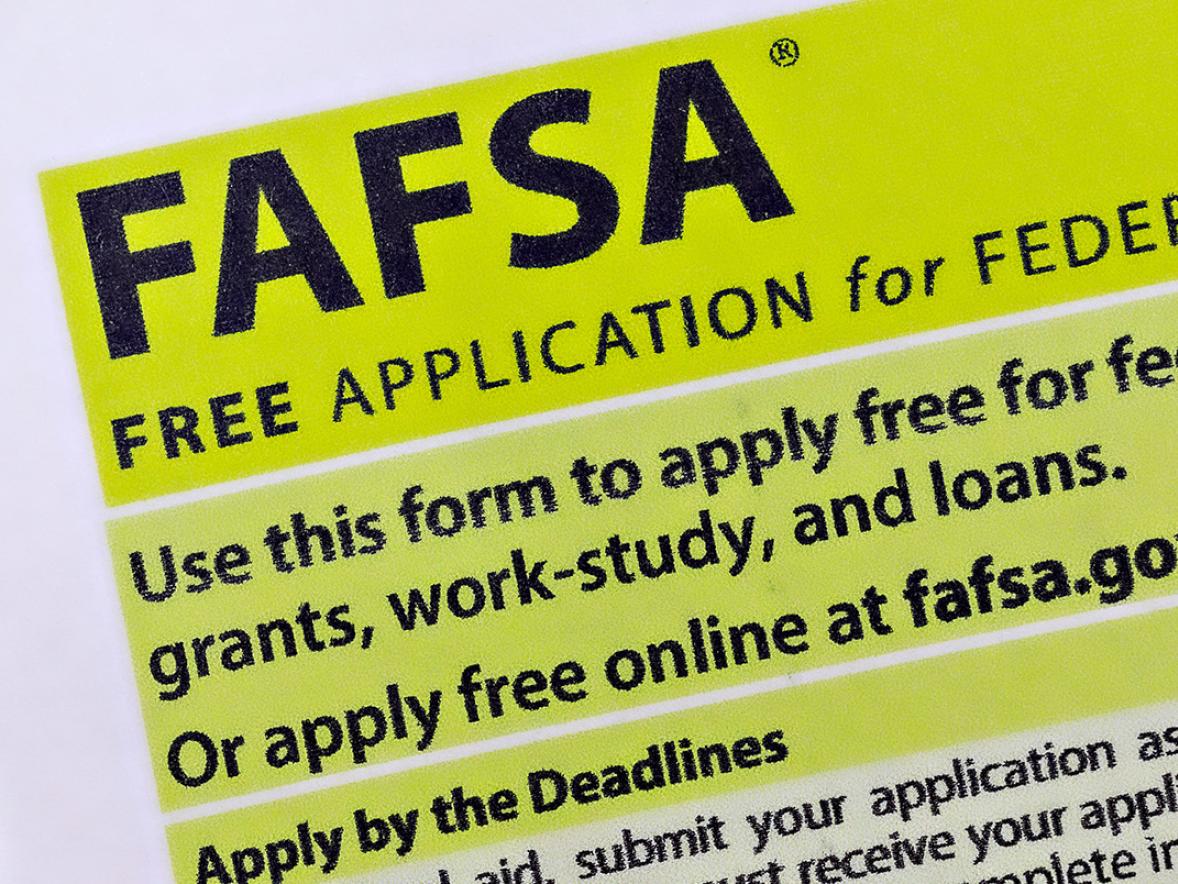 FAFSA Form Image