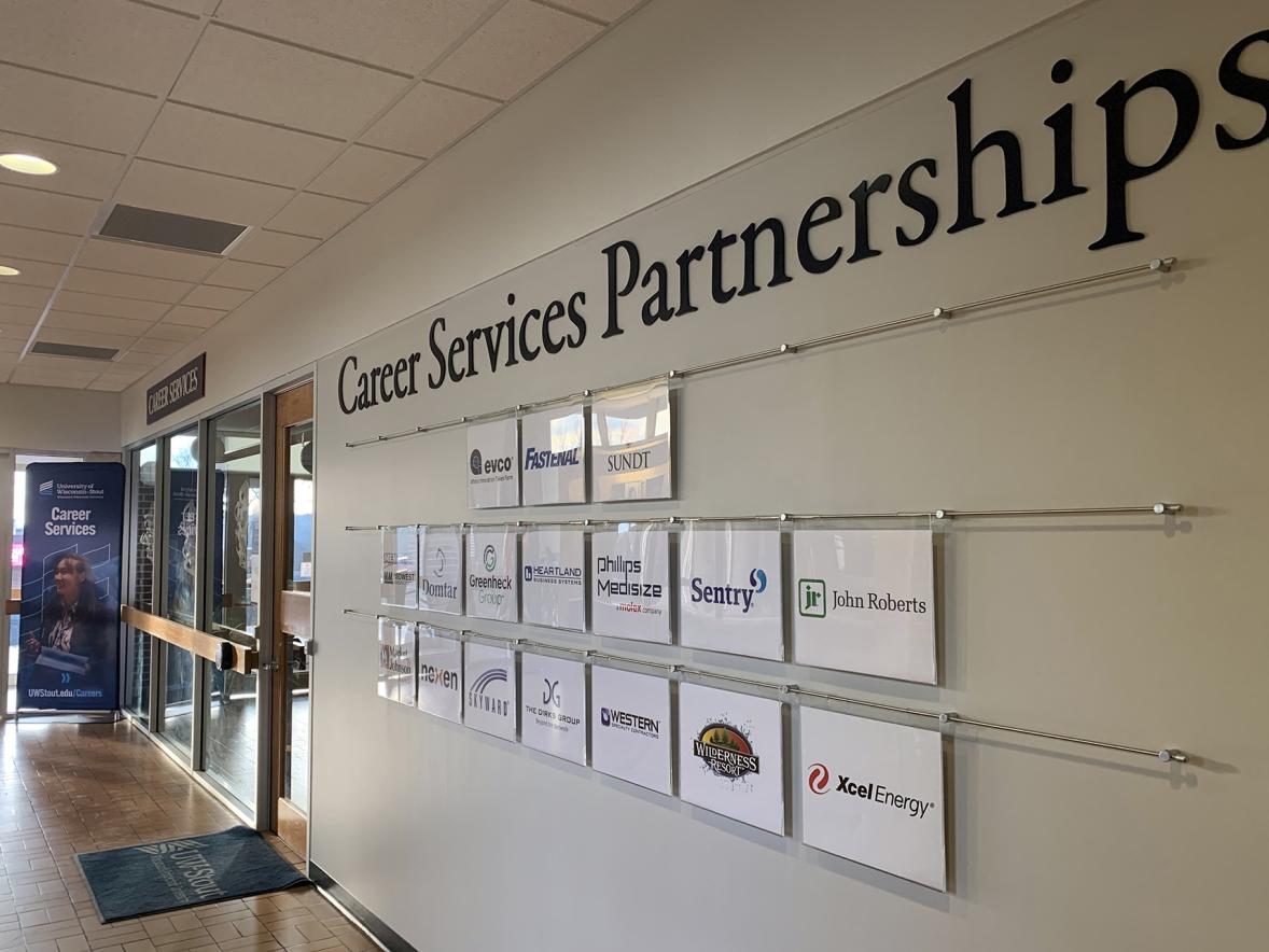 More than 15 companies, like Xcel Energy, are part of the Career Services Partnership Program.