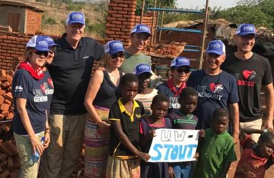 Alumnus Bob Ward recently got back from a week long trip to Malawi where he was volunteering with a Habitat for Humanity group.
